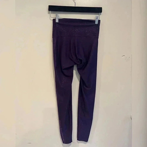 WITH X Peloton Sundays With Love Purple Sports Bra and Leggings SET - Picture 5 of 6